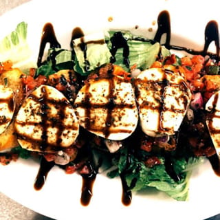 C/O Tomato Bruschetta with Fresh Mozzarella