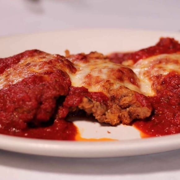 C/O Chicken Parmigiana.