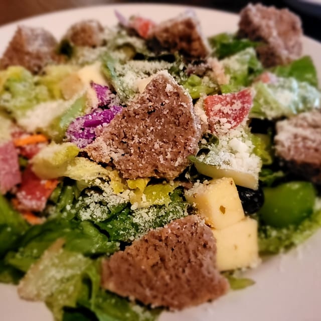 C/O Meatball Special Salad.